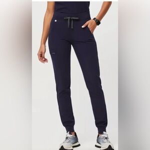 FIGS Technical Collection Zamora Jogger High Waisted Pants Navy Blue. Size XXLT